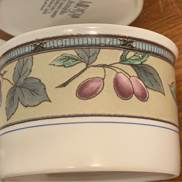 Garden harvest teacup set of 6 - Picture 3 of 4